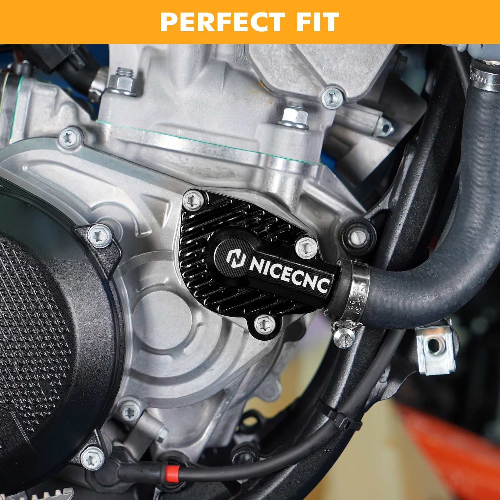 

2024 2025 For GasGas EC 300 EC 250 Aluminum Water Pump Cover Protector For KTM EXC 300 EXC 250 XCW 250 Husqvarna TE 300 TE 250