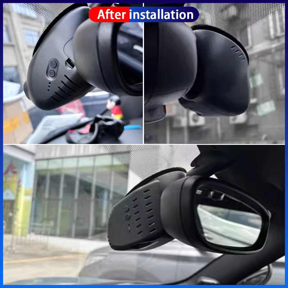 For Mini Hatch Hardtop One Cooper Countryman Clubman F54 F55 F57 F57F60 Dash Cam Camera DVR 4K Wifi Plug And Play Video Recorder