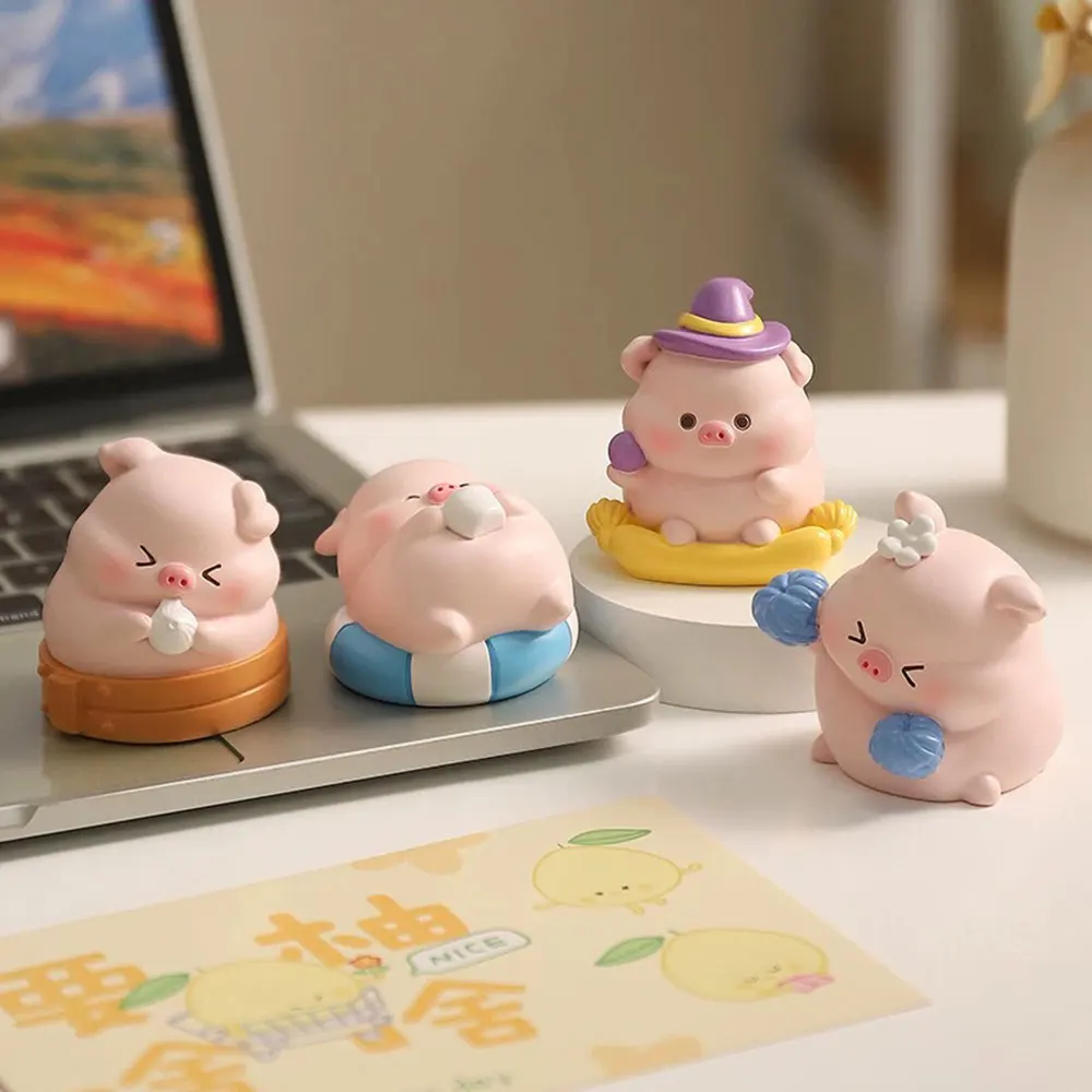 

Lucky Cartoon Pig Silicone Mold, Reusable for Gypsum, Resin,Soy Wax - Candle, Handmade Soap, Mochi Squishy Toy, Home Decor