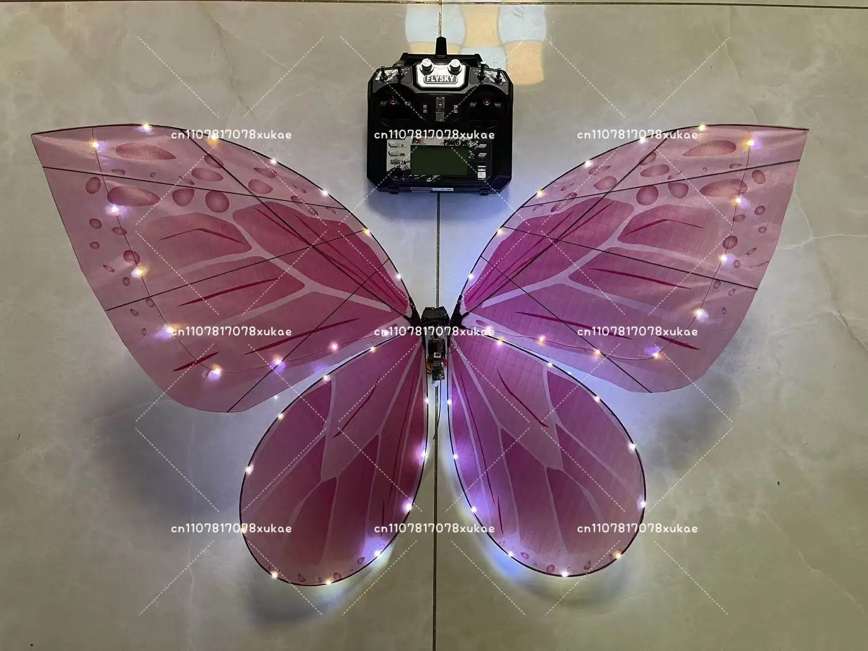 

Performance Opening Butterfly LED Remote Control Bionic Butterfly Customized Flight