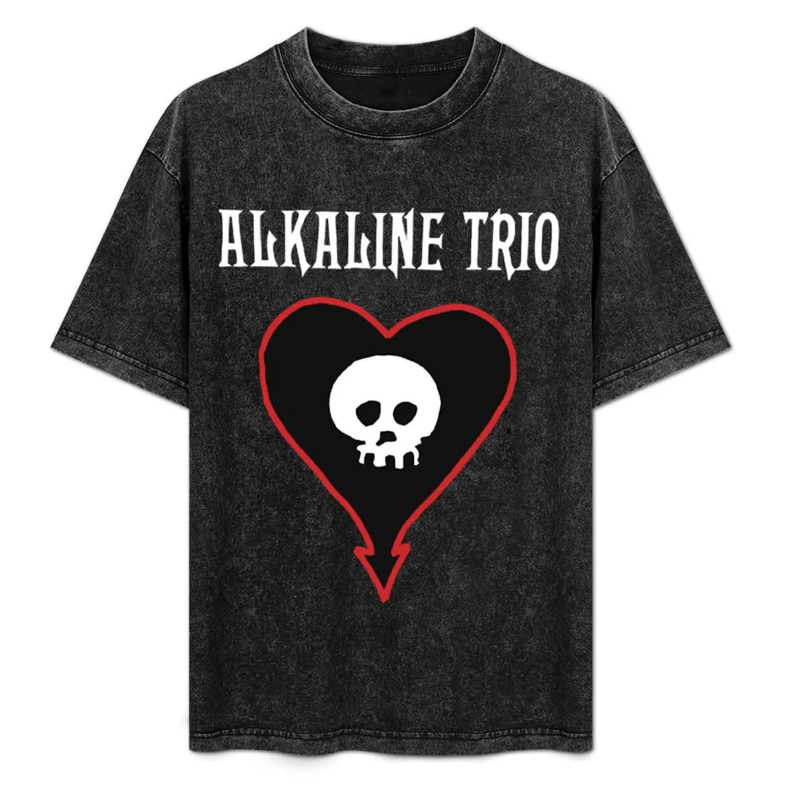 alkaline trio music band logo T-Shirt Plus Size Basic Short Sleeve Top