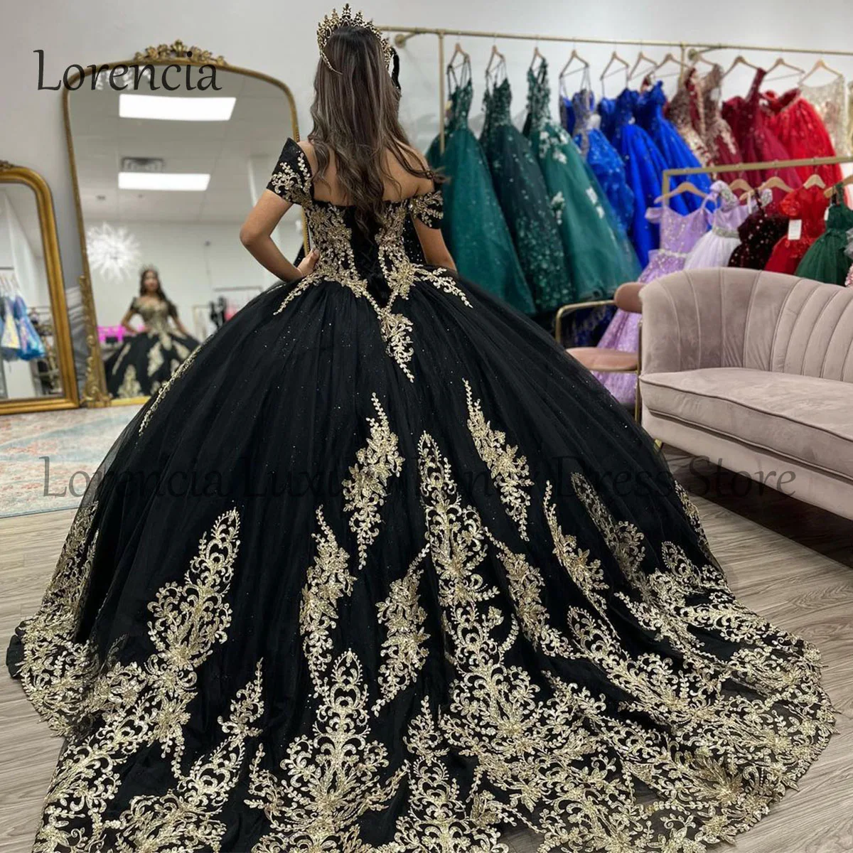 Мексиканское милое бальное платье 2024 Quinceanera, официальное милое бальное платье с 3D цветами, официальное платье с аппликацией и бисером без рукавов, платья XV лет