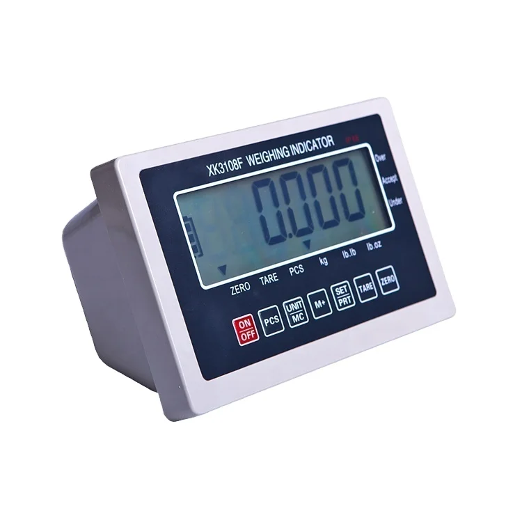 

IP68 Waterproof Design Digital Plastic Large LCD Display Weighing Indicator XK3108F