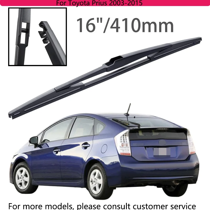 

For Toyota Prius 2003-2015 Car Accessories 16" Rear Windshield Windscreen Washer Wiper Blade