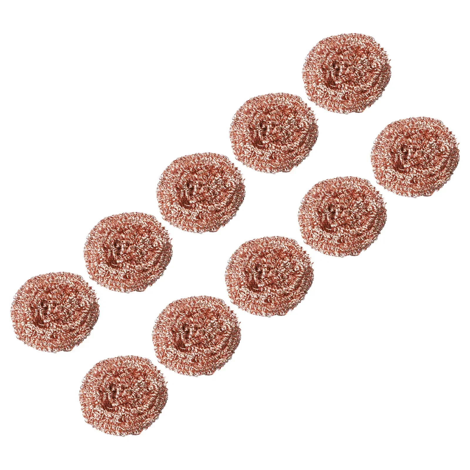 

Cleaning Fast Copper Wire Ball Cooper Coated Scourers Copper Steel Ball Copper Wire Cleaning Ball Remove Quickly