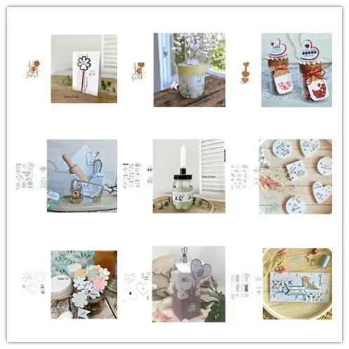 Neuankömmling Presell Dekoration stirbt und Stempel für DIY Scrap booking/Fotoalbum dekorative Prägung DIY Papier karten