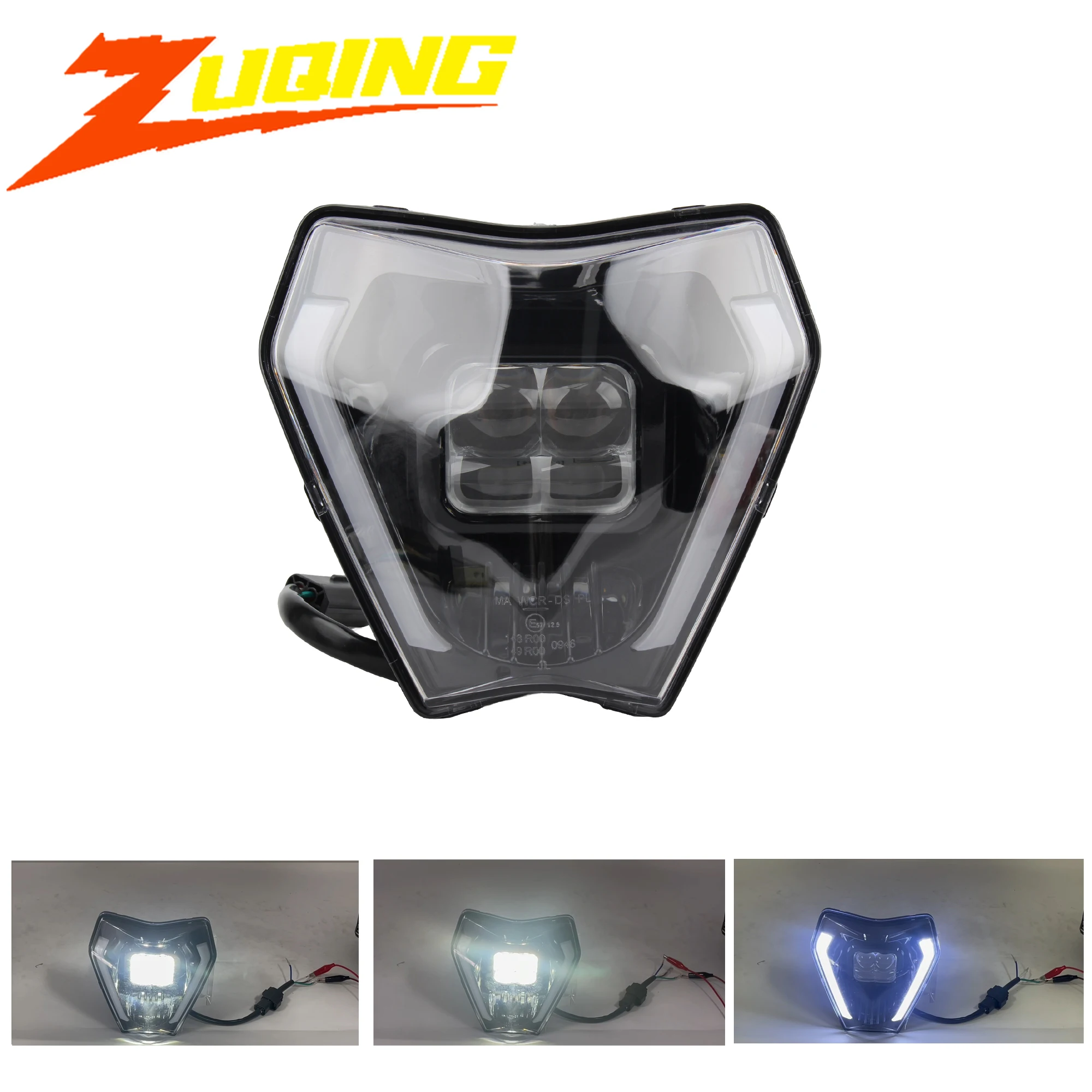 

Motorcycle LED Headlight For KTM EXC SX XCW MX 125 150 250 300 450 2024 2025 Supermoto HD Headlamp Dirt Bike Enduro Motocross