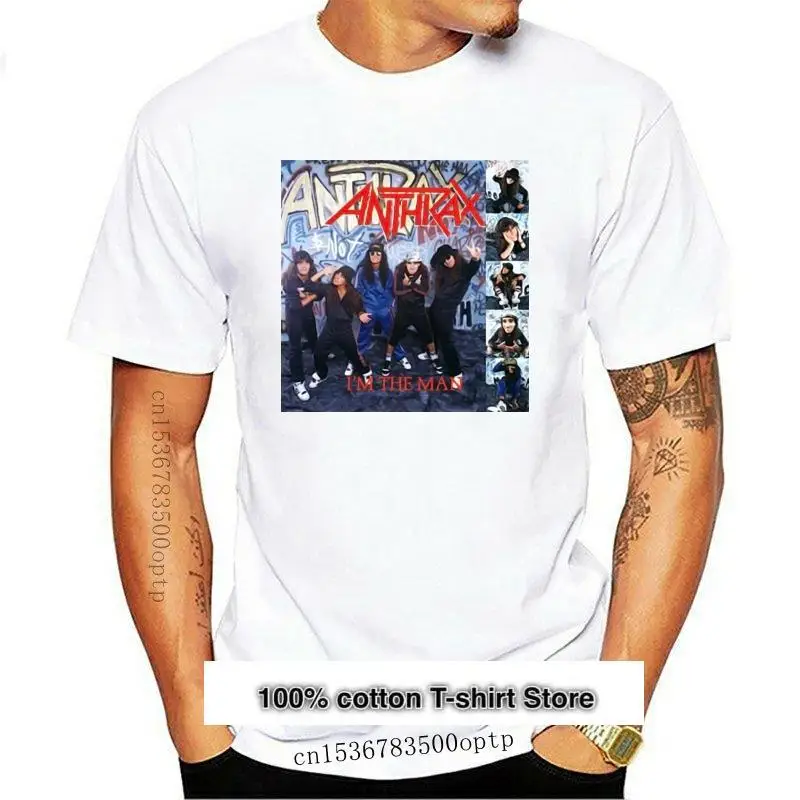 New Anthrax Im The Man T shirt black poster all sizes S 5XL