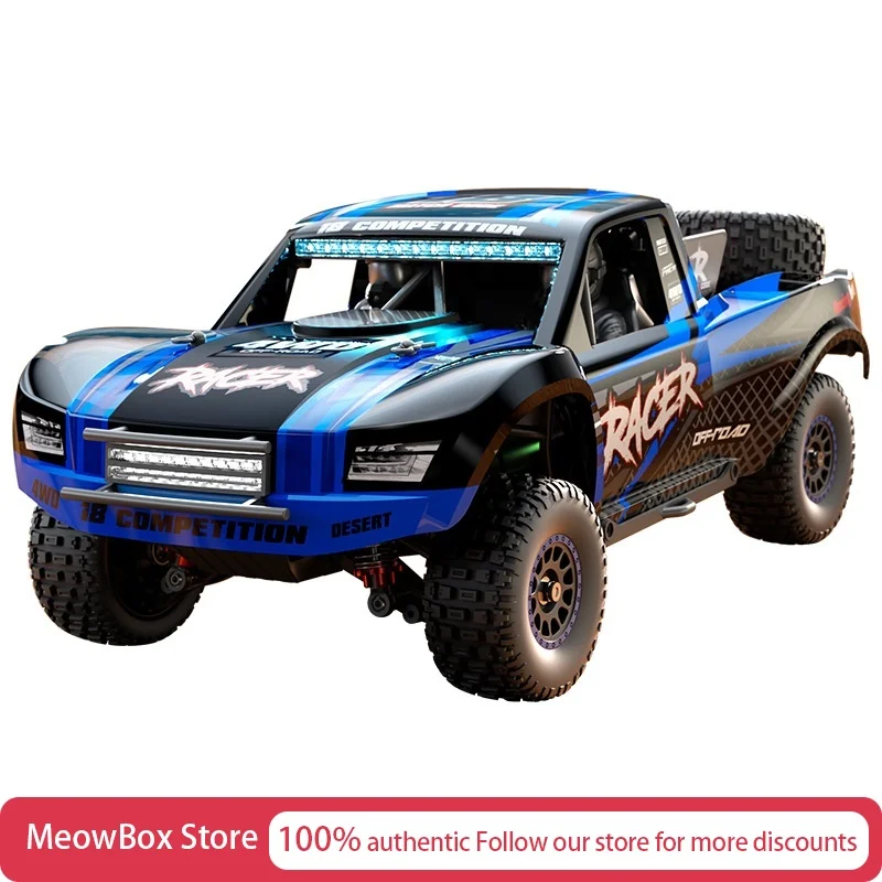 Coche de control remoto RACER, escala 1:12, 4WD, alta velocidad, todoterreno, drift, big foot, short course truck, modelo de juguete para niños y adultos