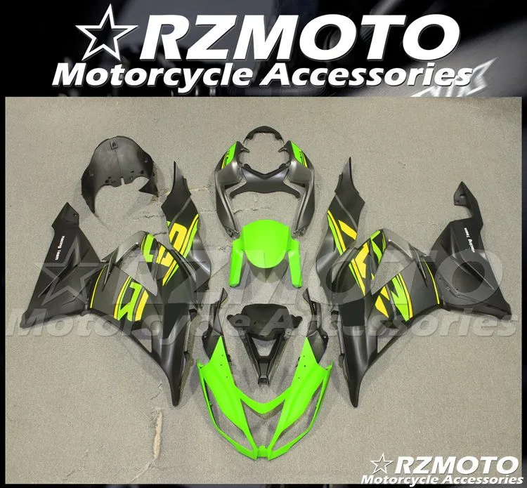 

4 подарка, новый комплект обтекателей из АБС-пластика, подходит для Kawasaki ZX-6R ZX6R 636 599 2013 2014 2015 2016 2017 2018, кузов матовый на заказ