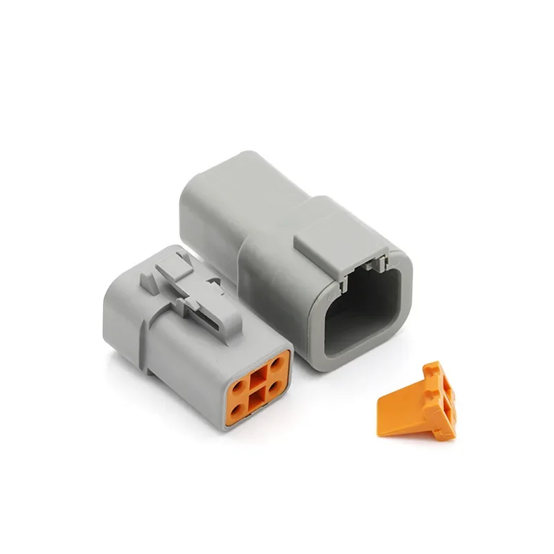 5/10/100 Sets DEUTSCH Connector DT/DTM/DTP/DT15/DT13 deutch connector male DT06-2S waterproof connector DT04-2P female plug