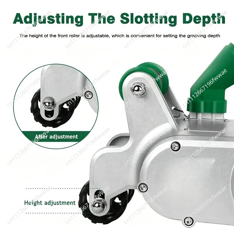 Multifunctional Concrete Wall Slotting Machine Electric Groove Cutter for Wall Renovation 25/35MM