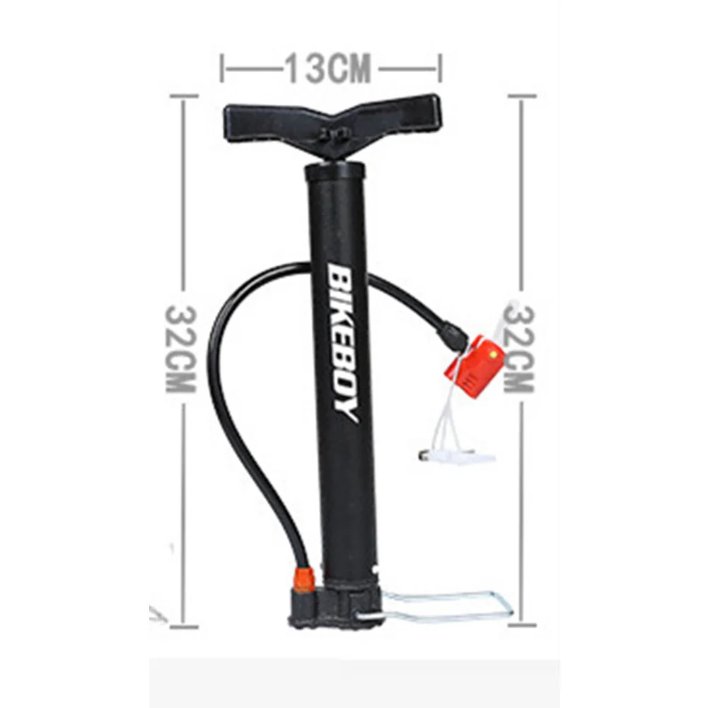 Portable Bicycle Pump 120 PSI High Pressure Cycling Ball Inflator Standing Bike Hand Motorcycle Bicycle Tire Fill Pump Air Pump