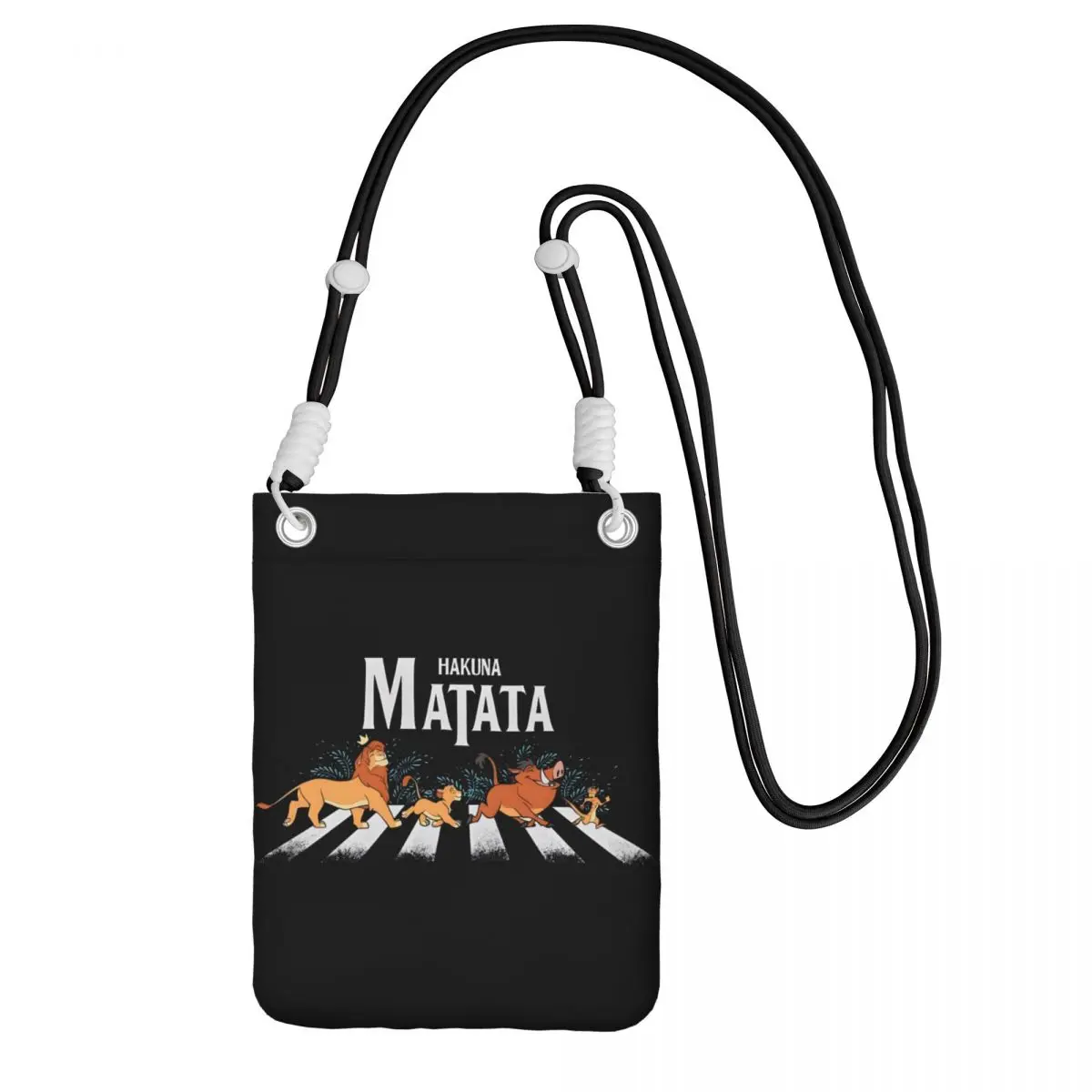 

Custom Casual The Lion King Mobile Phone Bag Traveling Men Women Cartoons Small Crossbody Purse Smart Phone Wallet With Strap