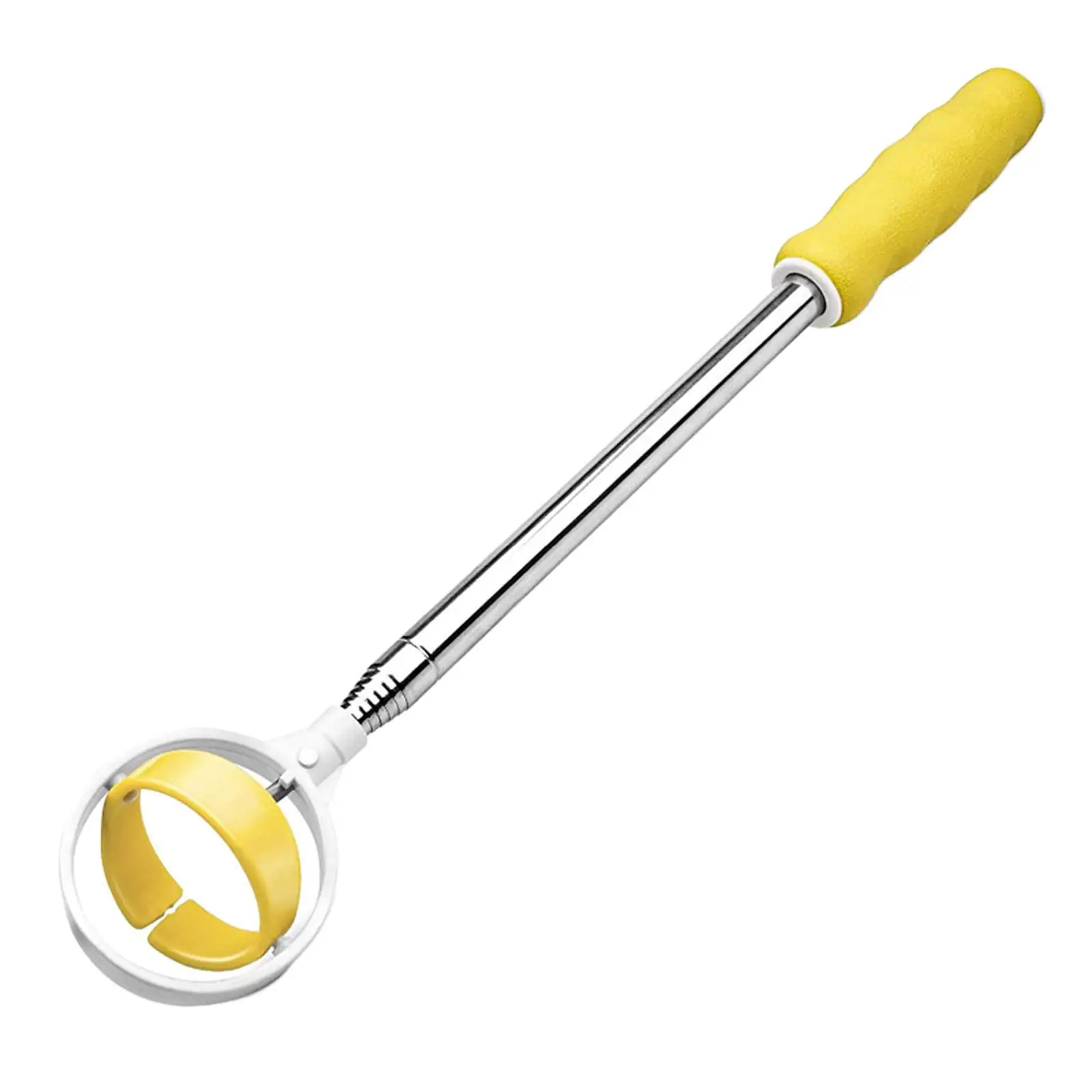 Folding Golf Ball Retriever Scoop with Telescopic Extendable Handle for Pond Balls Pick Up Lightweight Durable Golfer Equipment