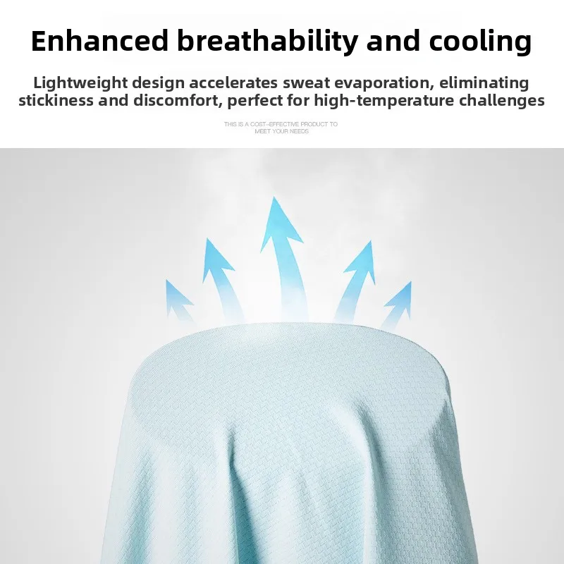 Ice Silk Mesh Loose Fit Outdoor Sports Sun Protection Clothing for Men And Women Summer New Style Running Fishing Hooded Jacket