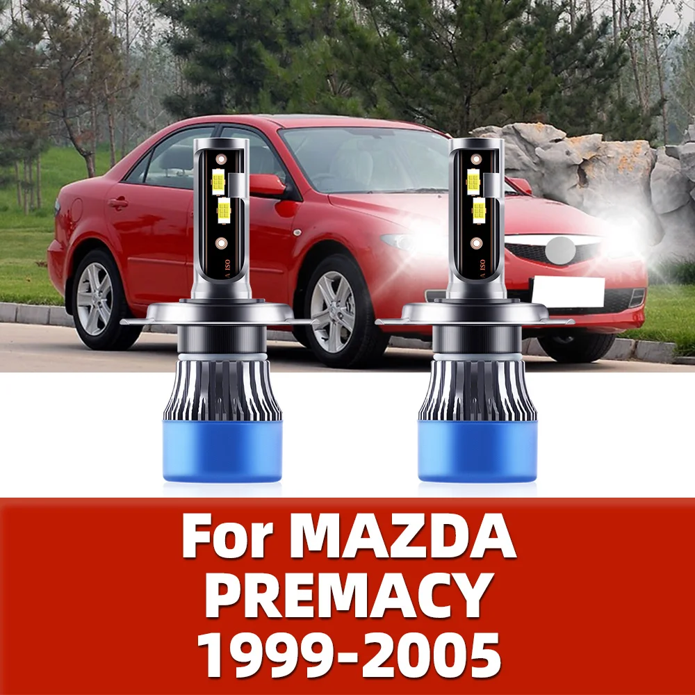 Car Headlights LED Light Bulbs H4 CSP Chips 110W 15000Lumens 12V Auto Luces For MAZDA PREMACY 1999 2000 2001 2002 2003 2004 2005