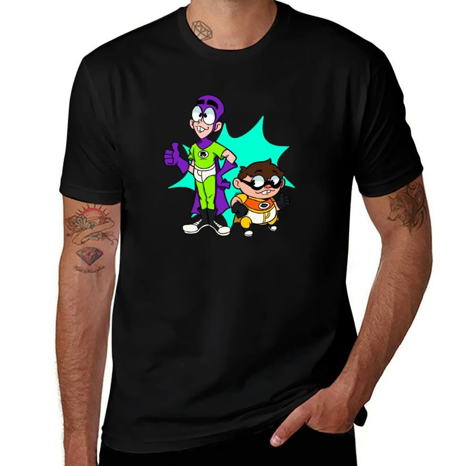 

Fanboy and ChumChum T-Shirt basketball graphic tees custom shirt boys animal print plus size clothes mens graphic t-shirts anime