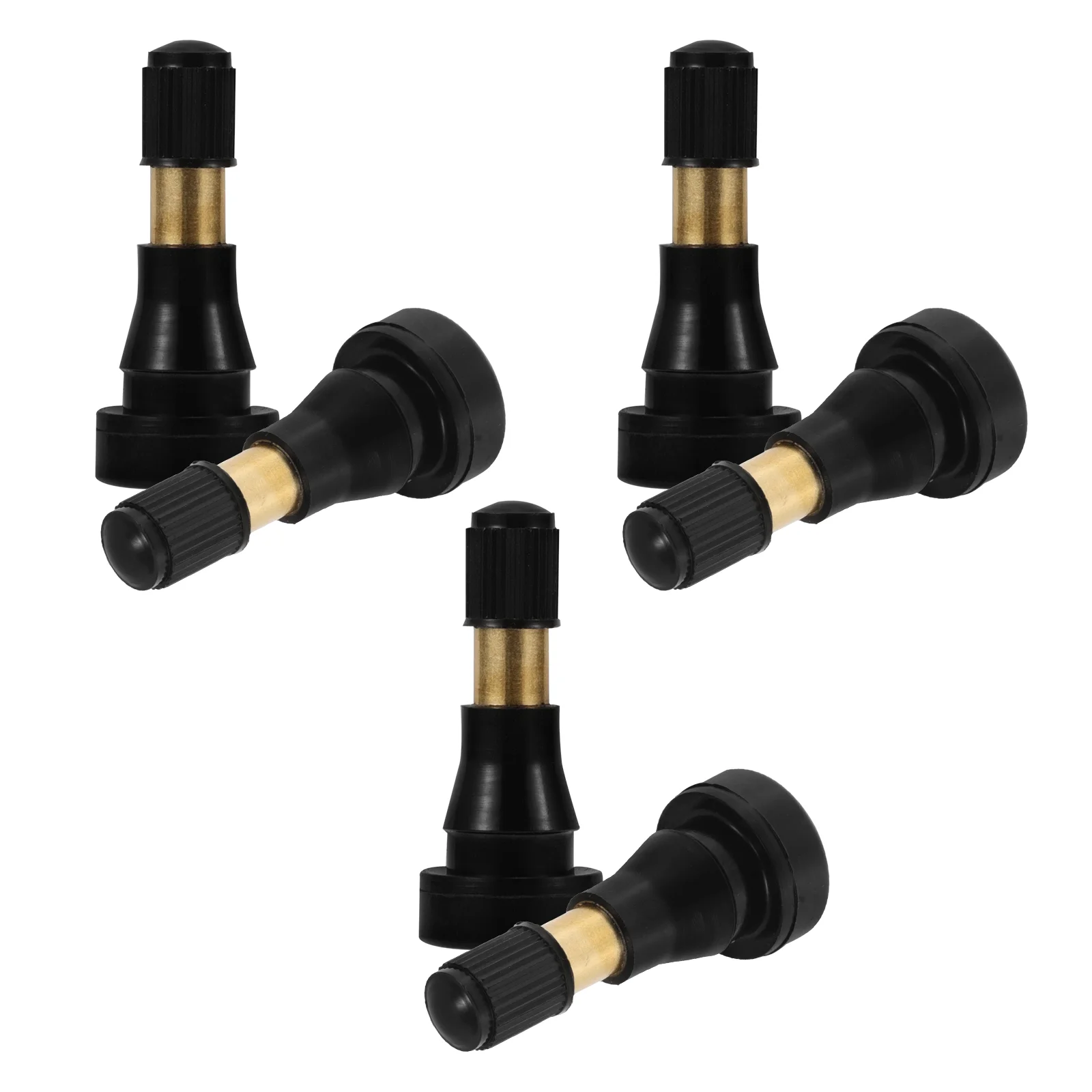 

6 Pcs High Pressure Valve Tool Tire Stem Replacement Kit Extension Stems Extensions for Wheels Rubber Tools