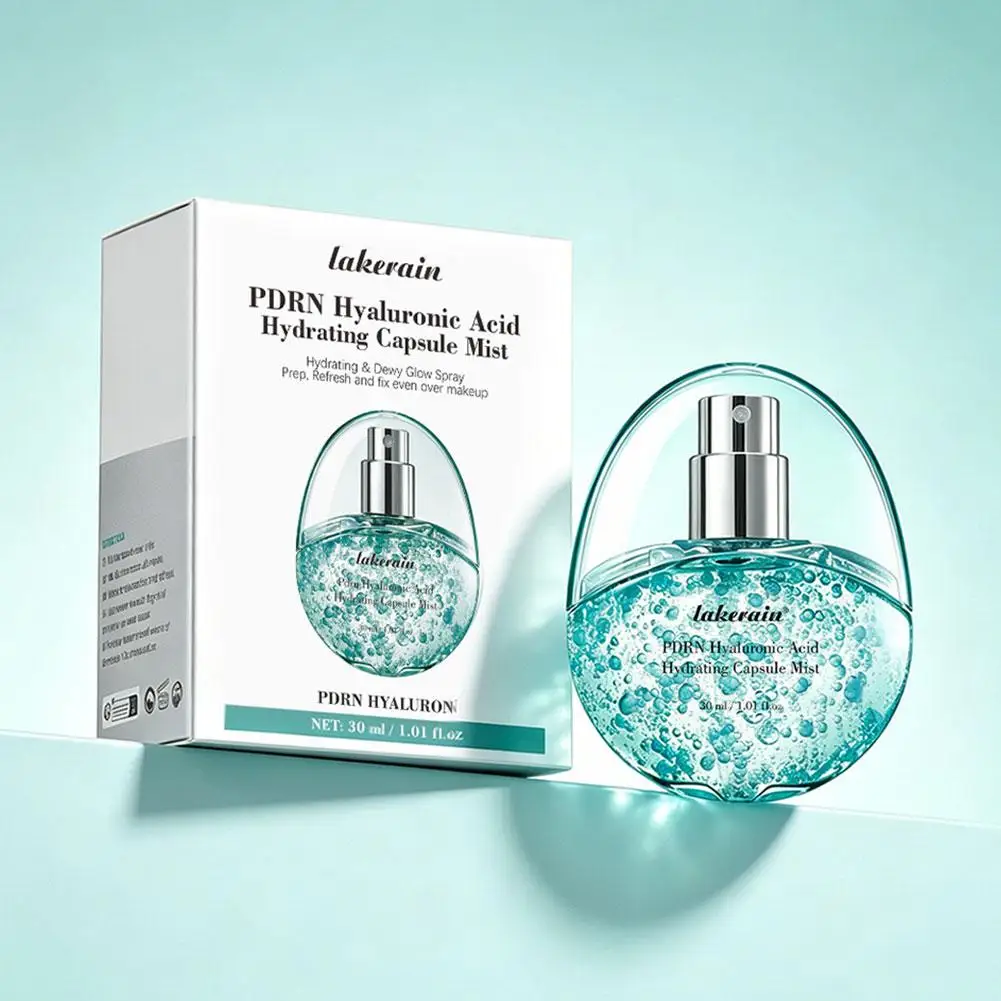 Suero Facial Coreano PDRN Glow, Cápsulas Hidratantes con Ácido Hialurónico, Ilumina el Tono de la Piel, Reafirma, Mejora la Elasticidad, Cuidado de la Piel