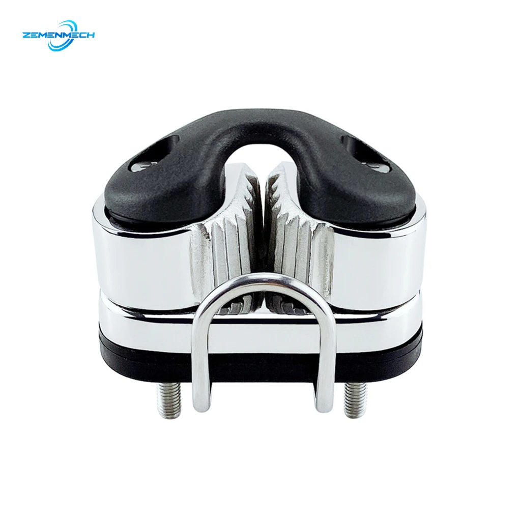 

316 Stainless Steel Black Ball Bearing Cam Cleat Pilates Equipment Marine Boat Fast Entry Rope Wire Fairlead Sailing Accessories