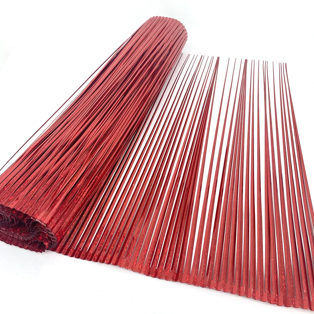 DIY Christmas and Halloween Decoration Materials PVC Laser Onion Grass Artificial Plant Decoration Fake Grass Stage Props
