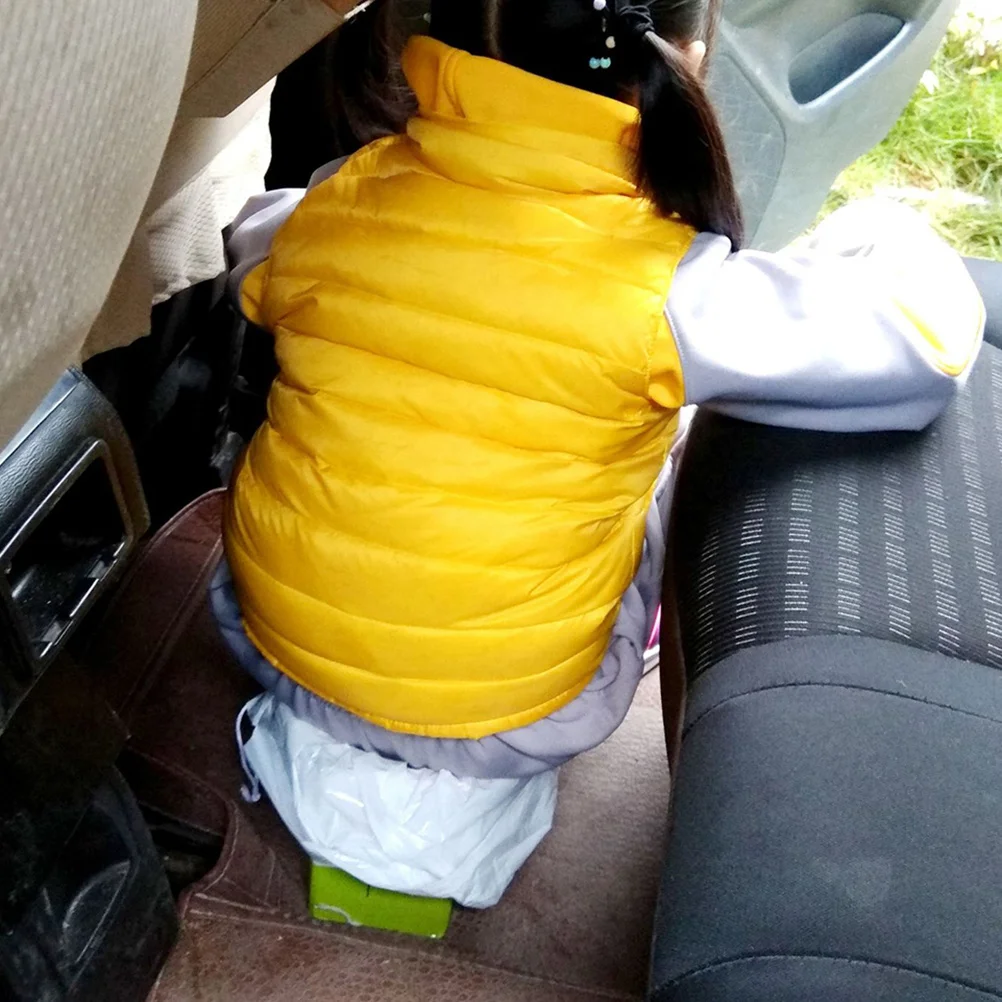 

Portable Foldable Baby Toilet Lightweight Travel Potty For Kids Outdoor Car Trips Compact Design With Plastic Bags Safe Odorless