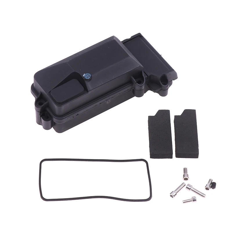 Plastic Waterproof RC Car Radio Device Receiver Box for 1/10 Axial SCX10 90046 D90 TRX-4 RC Crawler Car