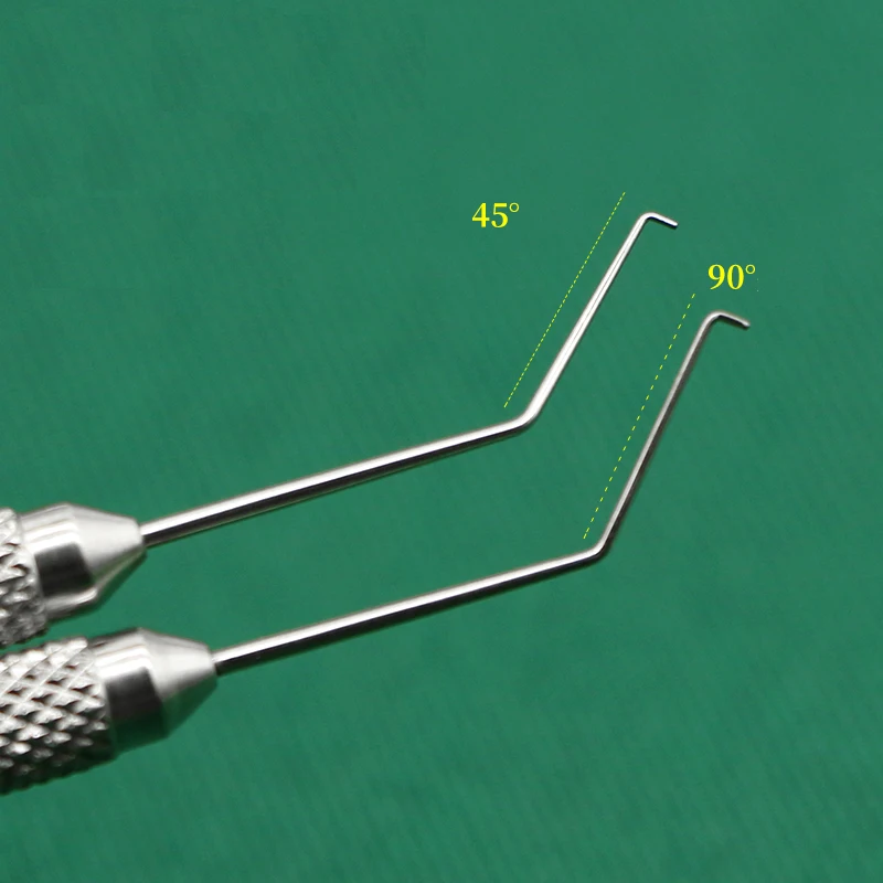 高品質眼科包丁 45 度 90 度ウルトラミルク包丁包丁切断フック