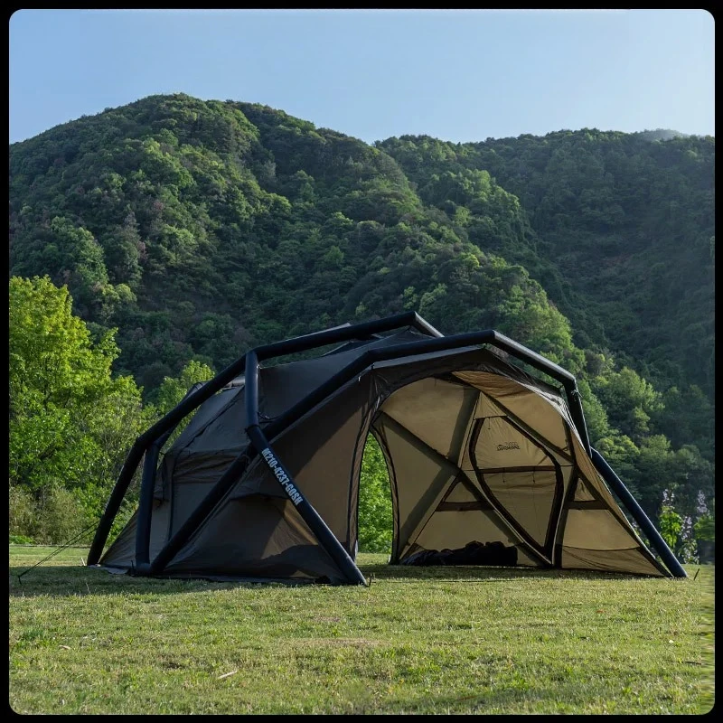 Balloon tent outdoor camping spherical inflatable tent integrated portable camping overnight rainstorm protection