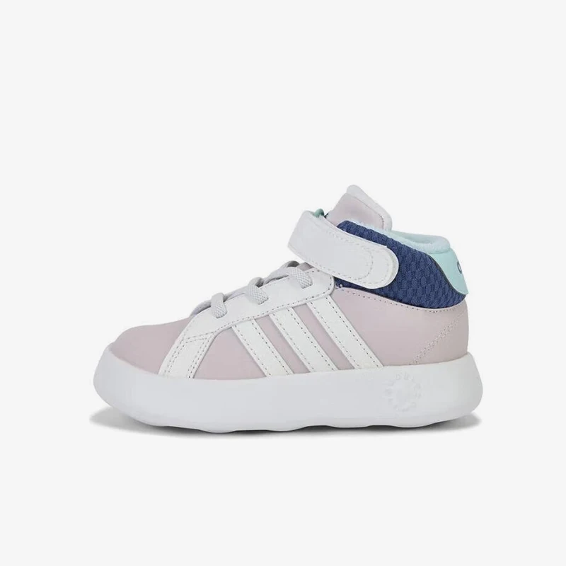 

Оригинальная детская теплая спортивная обувь Adidas GRAND COURT MID I JR2582