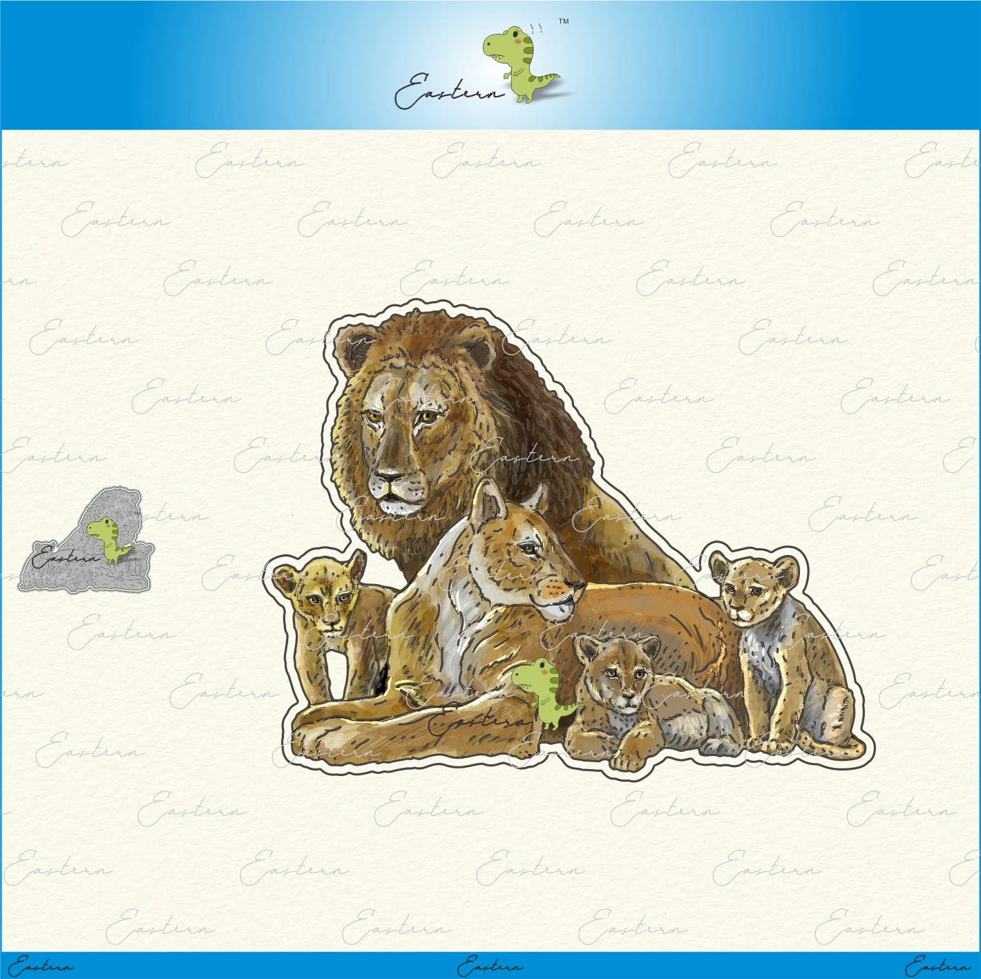 Lion Family Cutting…