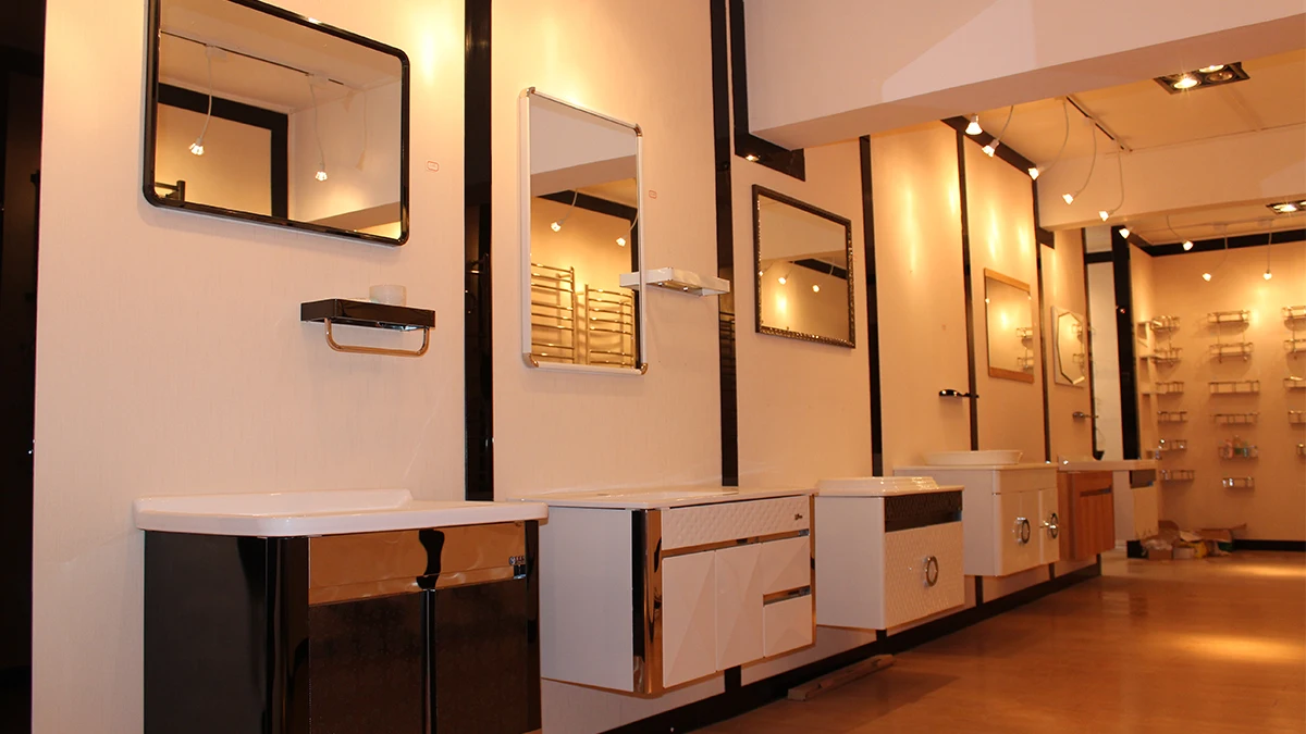 Silver Mirror Cabinet without Light, banheiro do hotel, venda quente