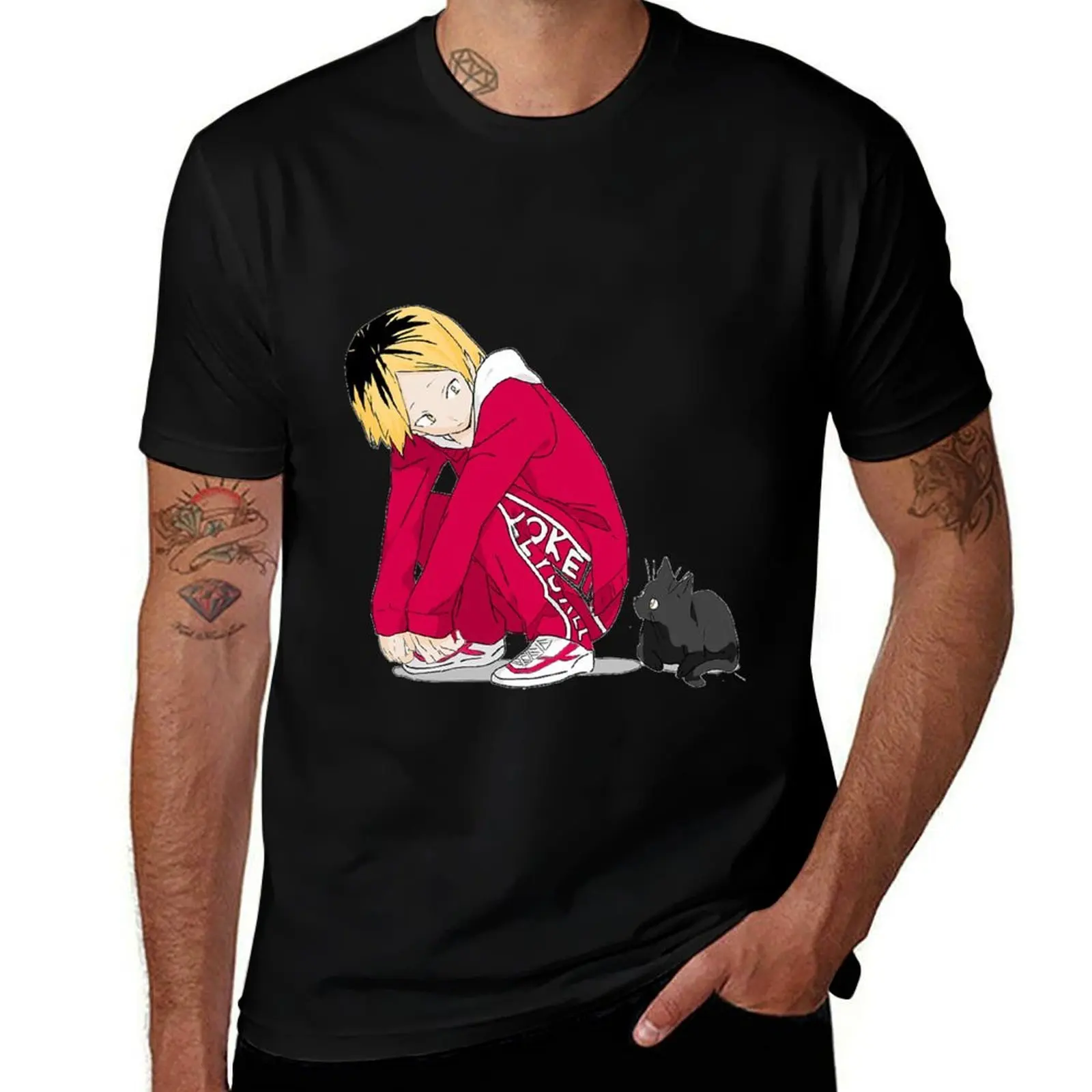 kozume kenma v2 T-Shirt All Match Print Short Sleeve Top T-Shirt