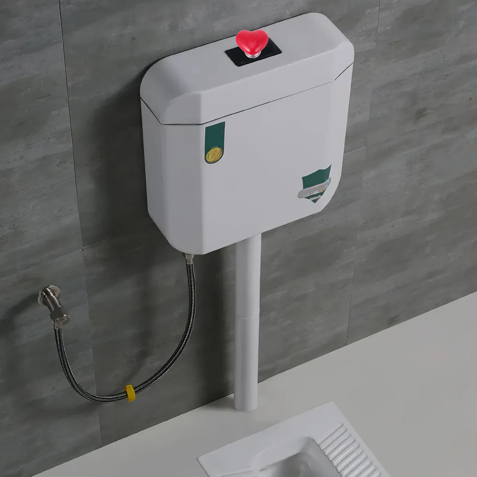 

20 шт. кнопок-подъемников для унитаза с дизайном в виде сердца, удобных для женщин с длинными ногтями, для прямого нажатия на кнопку смыва