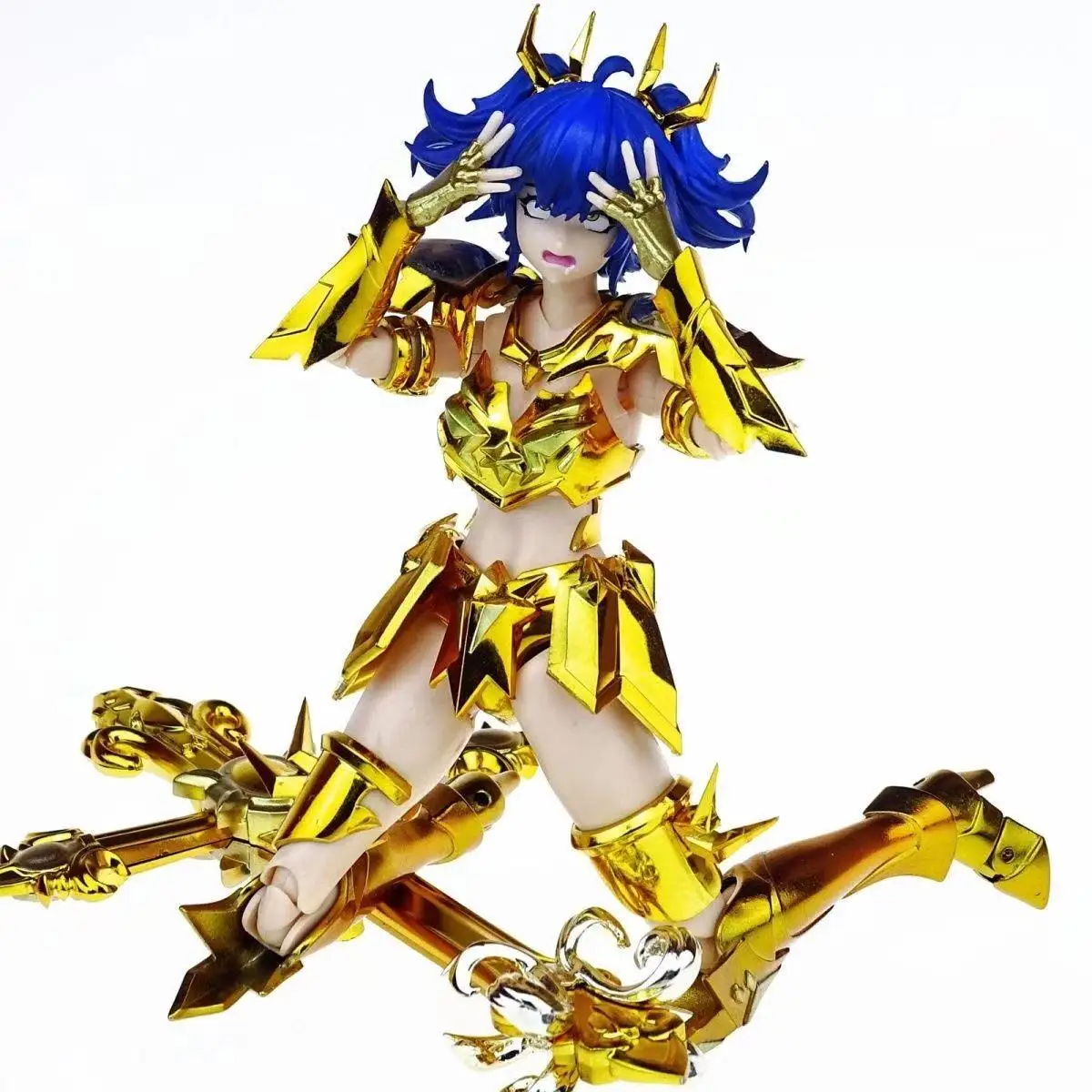 สั่งจองล่วงหน้า Great Toys/GT Saint Seiya Myth Cloth EX Cancer Pamela Holy Contract ฟิกเกอร์นักรบหญิงแห่งราศีกรกฎ รุ่นแอคชั่น