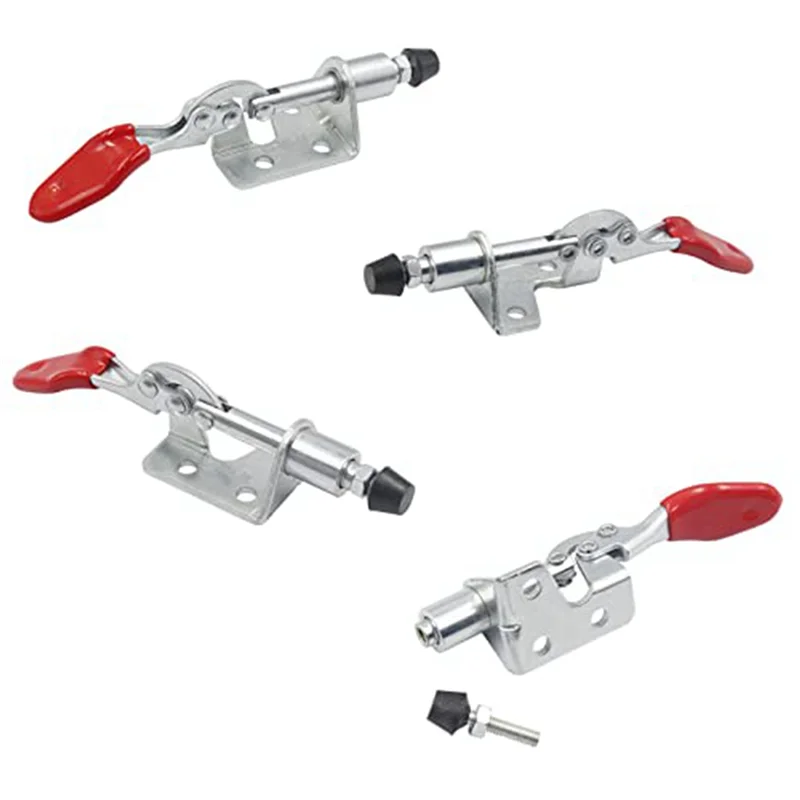 

ABAH-10 PCS Pull Latch 301AM Adjustable Toggle Clamp Stroke Clamp Push Pull Toggle Clamp Quick Release Hand Tool