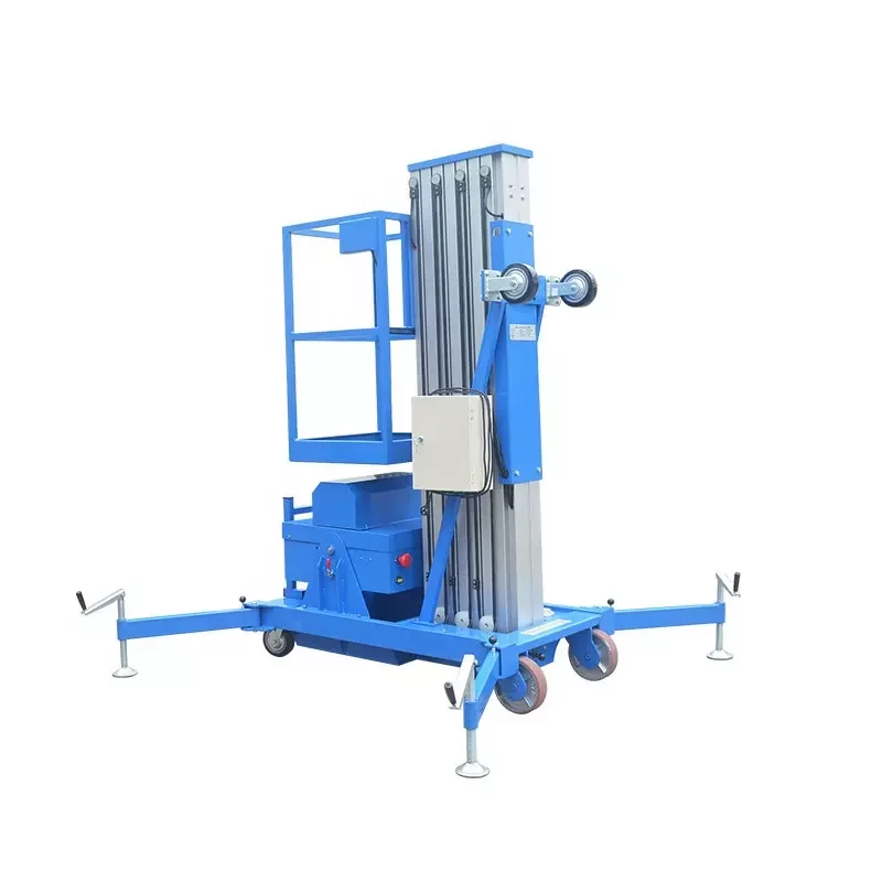 8m Hydraulic vertical Scaffolding Electric One Man Lift for sale