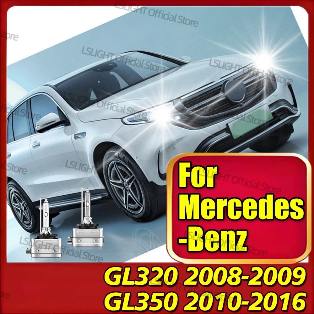 

2x Fast Bright D1S D1 HID Xenon Head Lamps 35W 6000K 8000K 10000K For Mercedes-Benz GL320 2008 2009 GL350 2010-2016 Plug&Play