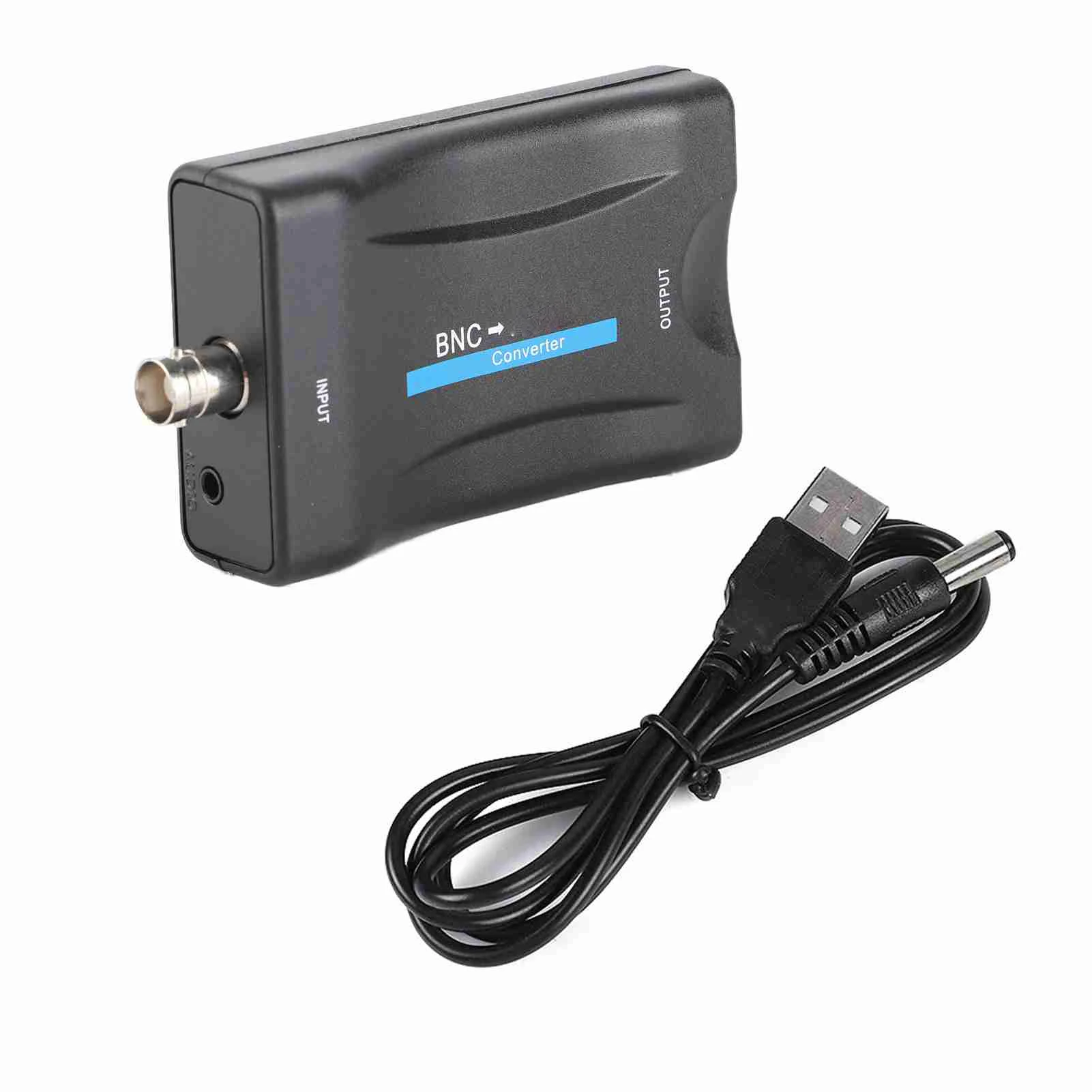 BNC To HDMI Adapter 1080P/720P Low Power Consumption  Video Adapter Stable DCDI Processing USB 5V  for Game Machine