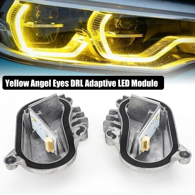 

Adaptive Led Headlight Yellow Angel Eyes DRL Headlight For BMW F80 M3 LCI F82 F83 M4 LCI /F82 LCI M4 CS 63117493229/63117493230