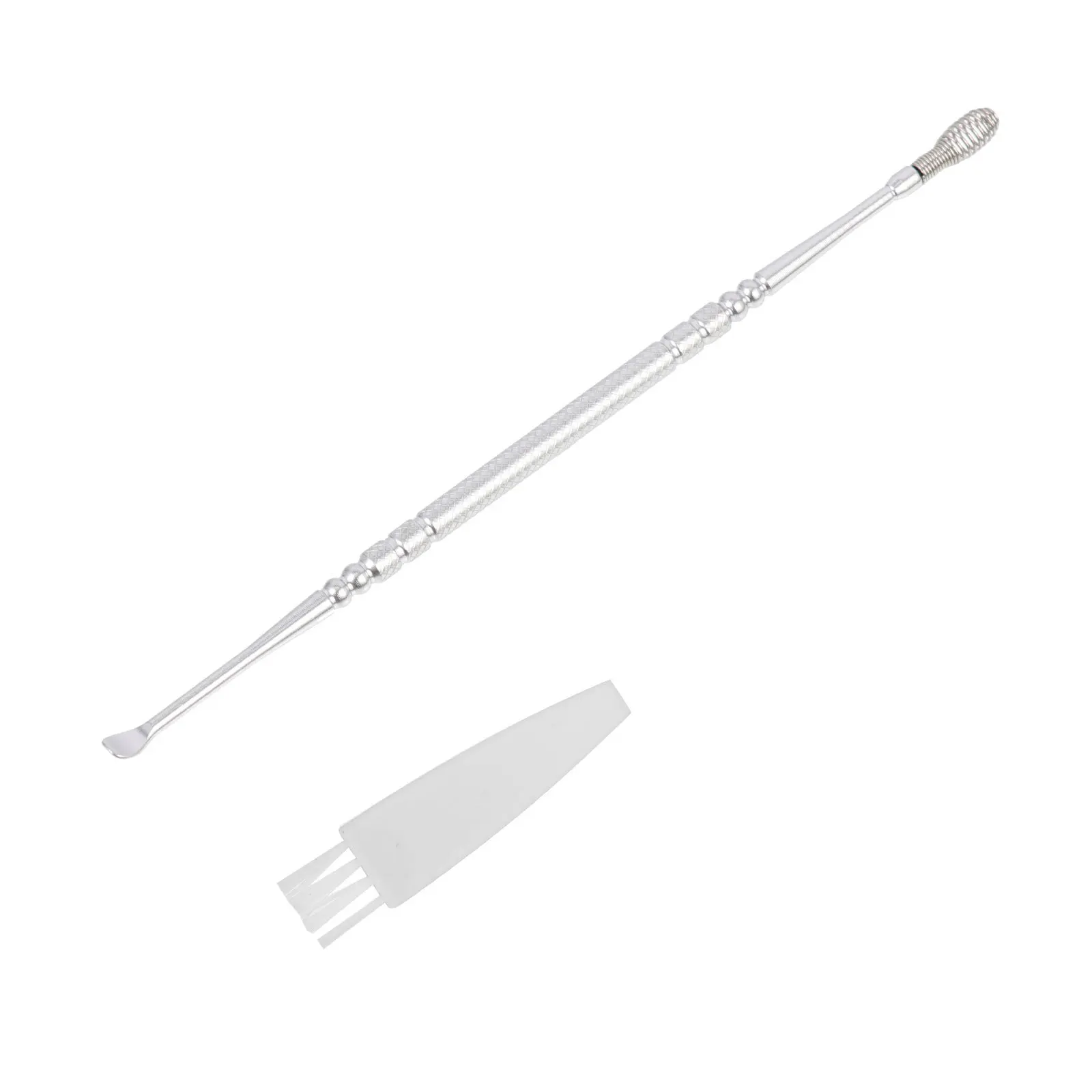 

Бытовой инструмент для ушной серы из нержавеющей стали, удобный массажный очиститель для ушей, портативный многоразовый инструмент для удаления ушной серы