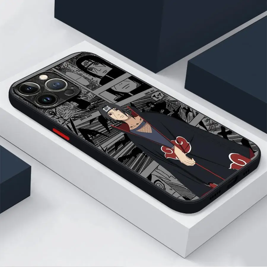 Мягкий чехол для Apple iPhone 14 11 Pro Max SE 7 8 SE 6s 12 Mini 16 Pro 15 Pro Max XS X 13 Pro XR 16e Наруто Итачи