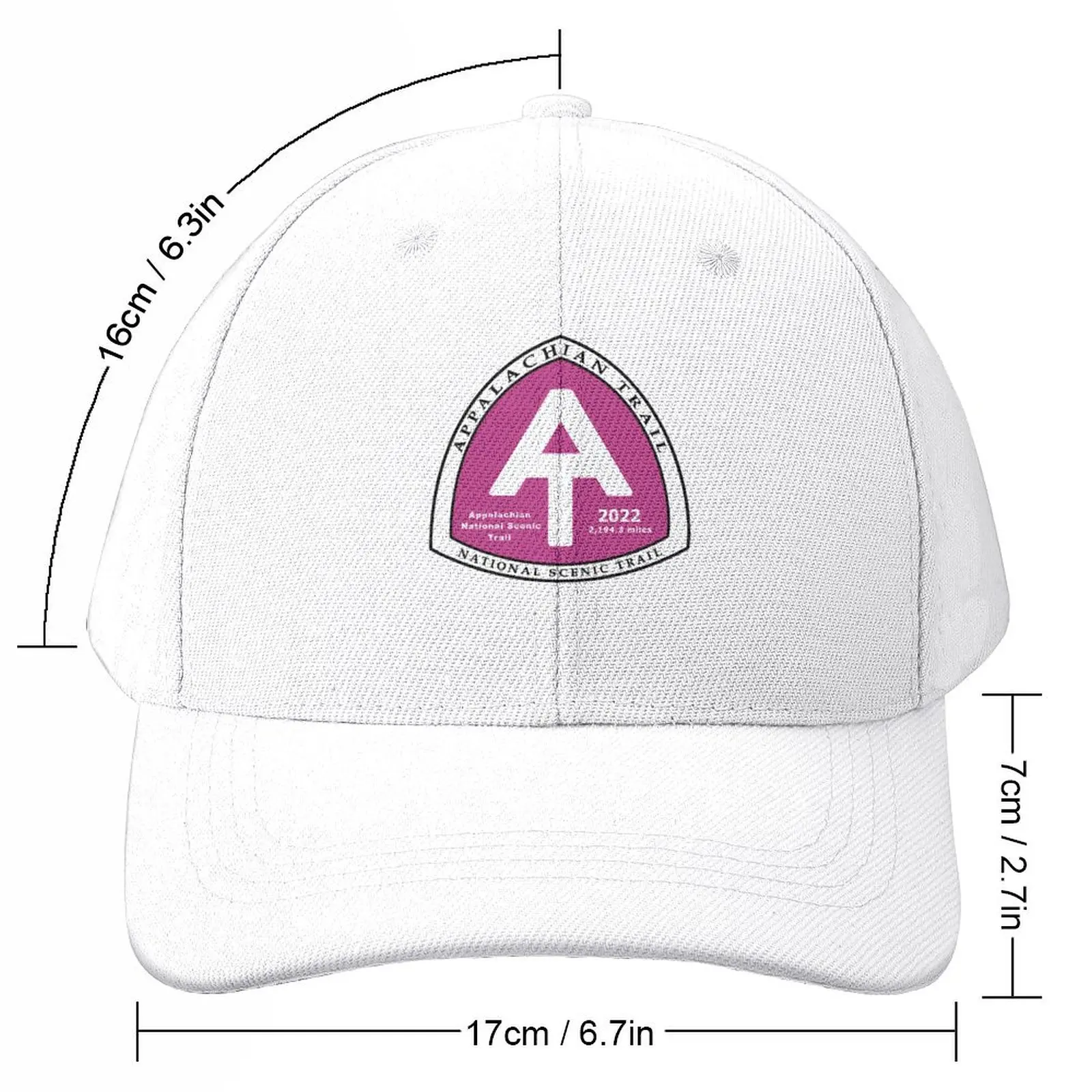 Appalachian Trail National Scenic Trail 2022 class color mileage Baseball Cap New In The Hat Visor Men Hats Women's