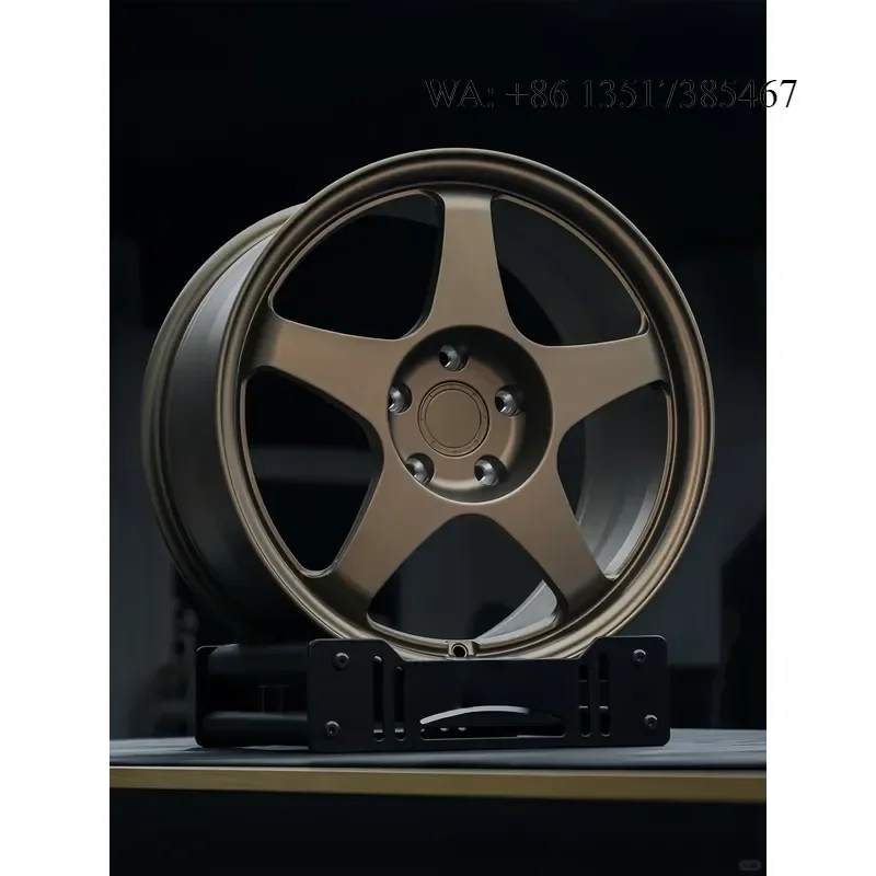 New 18-19 Inch Work Style Wheels for Honda BMW Toyota Machined Lip Rims 5X115 PCD Spoke Design Meets Passenger Car Standards