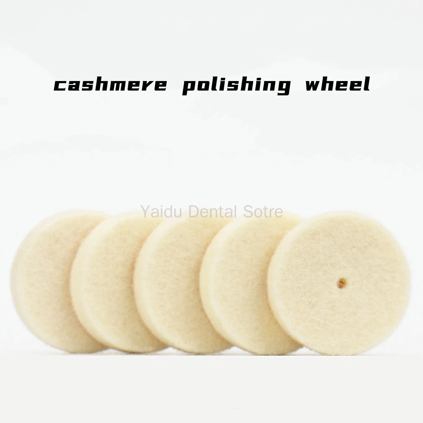 

100 шт., шерстяное бархатное колесо для полировки зубных протезов, колесо для полировки зубов, фетровое колесо, тканевое колесо, бежевый жесткий бархатный диск, стоматологическая лаборатория