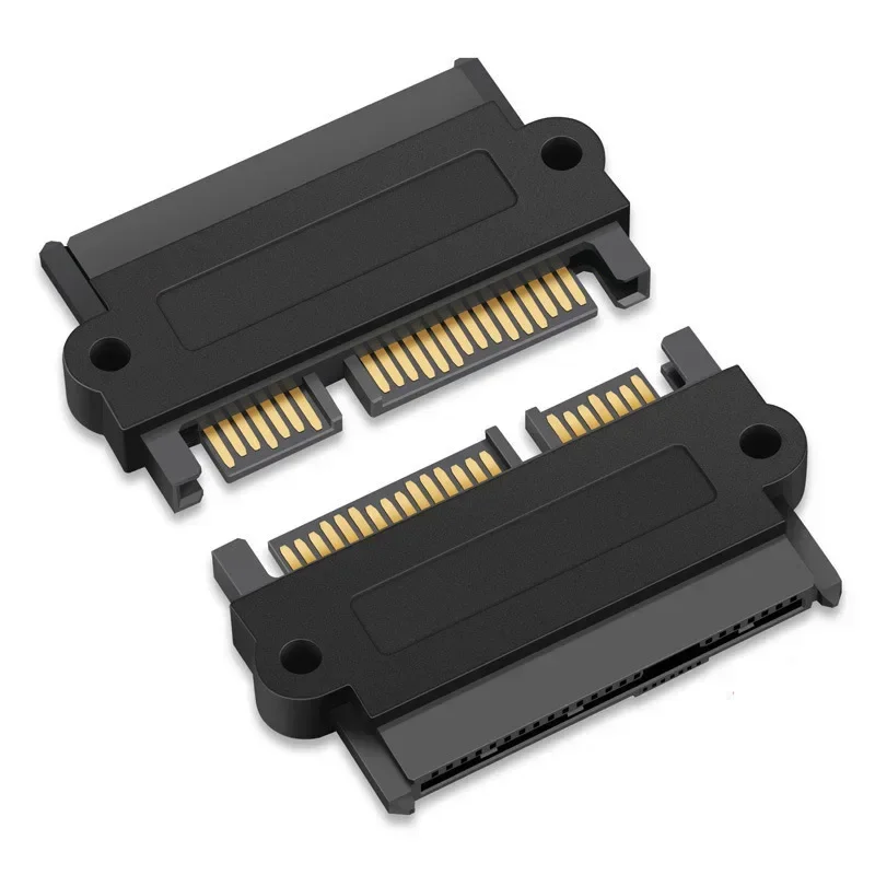 Professionele SFF-8482 Sas Naar Sata 180 Graden Hoek Adapter Converter Rechte Kop Perfect Passen Bij Uw Apparaat Drop Shipping