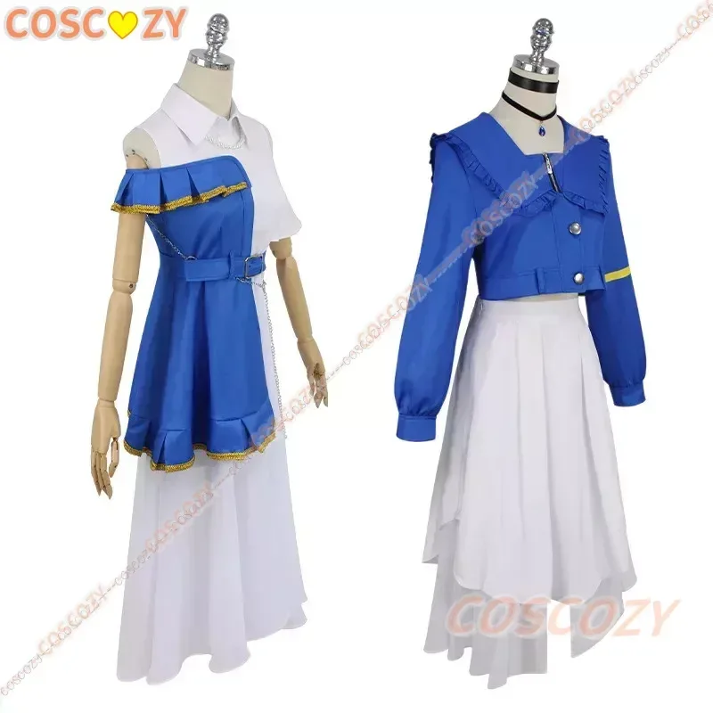 

qq34Anime BanG Dream MyGO Anon Chihaya Cosplay Top Skirt Full Set Uniform Xmas Carnival Party Costume for Women