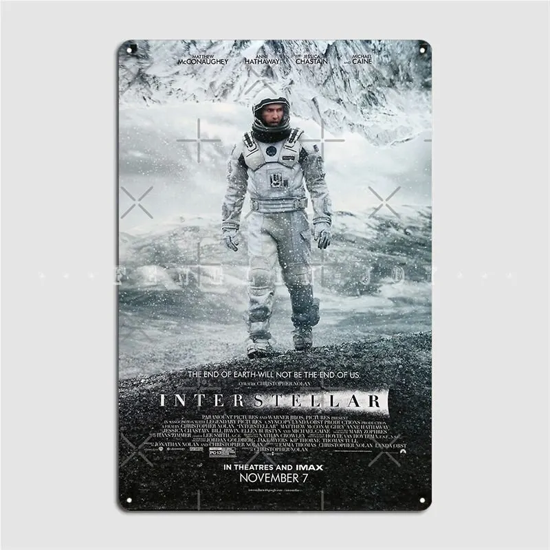 لافتة قصدير معدنية بين النجوم ، عتيقة ، نادي ، تصميم مرآب ، ديكور حائط ، ملصق للمنزل ، المكتب ، بار ، كهف رجل ، عتيق #1