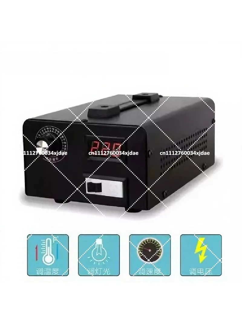 Single Phase Solid State Voltage Regulator SSR-100A, 220V 100A Heating Controller